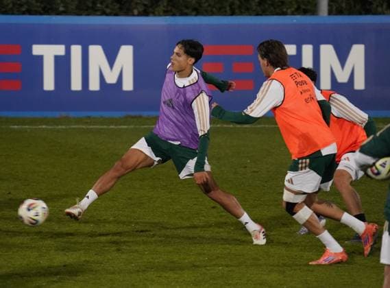 Samuele Ricci during the Italia team Training session at federal technical center of Coverciano, center Italy, Florence -Monday, November 10, 2025. - Soccer  Copyright: xMarcoxBucco LaxPressex