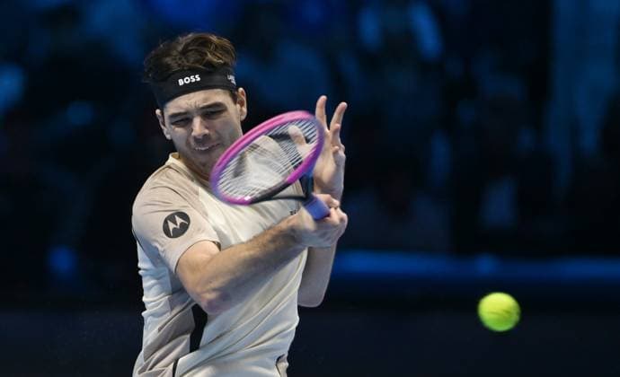 ATP Finals Torino 2025 ,Italy Taylor Fritz USA