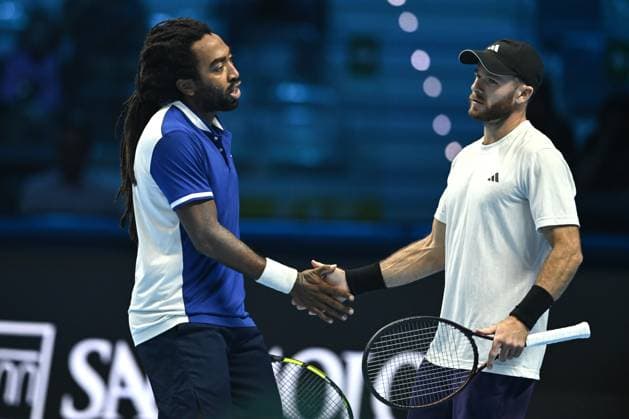Db Torino 10 11 2025 - ATP, Tennis Herren Finals Daniele Buffa Image nella foto: Evan King-Christian Harrison 