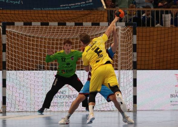 GER HBL2 Season 2025 2026 VfL Potsdam vs HSG Krefeld Niederrhein, 10 11 25, MBS Arena, Potsdam Falk KOLODZIEJ HSG Krefeld Niederrhein 5