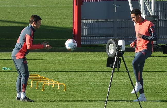 Football, 1st BL, FC Bayern Munich, Training