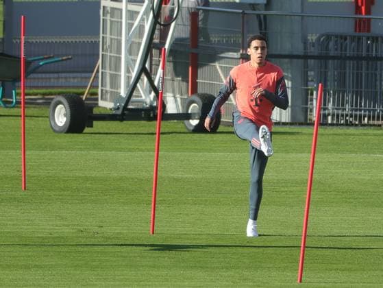 10 11 2025, FC Bayern Training, Training ground Saebenerstrasse Munich, Soccer , Sport, in the picture Jamal Musiala FC Bayern Muenchen