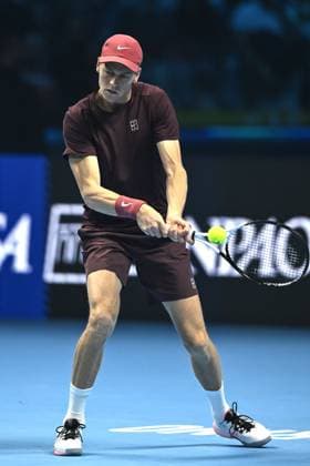 Db Torino 10 11 2025 - ATP, Tennis Herren Finals Daniele Buffa Image nella foto: Jannik Sinner 
