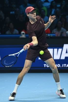 Db Torino 10 11 2025 - ATP, Tennis Herren Finals Daniele Buffa Image nella foto: Jannik Sinner 