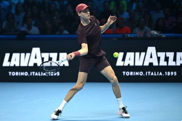 Db Torino 10 11 2025 - ATP, Tennis Herren Finals Daniele Buffa Image nella foto: Jannik Sinner 