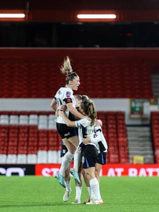 Veatriki Sarri (27 Birmingham City) celebrates scoring during the Barclays Womens Super League 2 football match between Nottingham Forest and Birmingham City at The City Ground in Nottingham, England Copyright: xNataliexMincher SPPx Sportspressphoto_SPR60801
