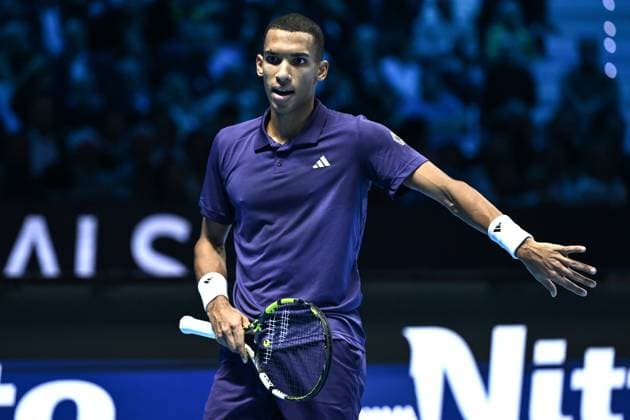 Db Torino 10 11 2025 - ATP, Tennis Herren Finals Daniele Buffa Image nella foto: Felix Auger Aliassime 