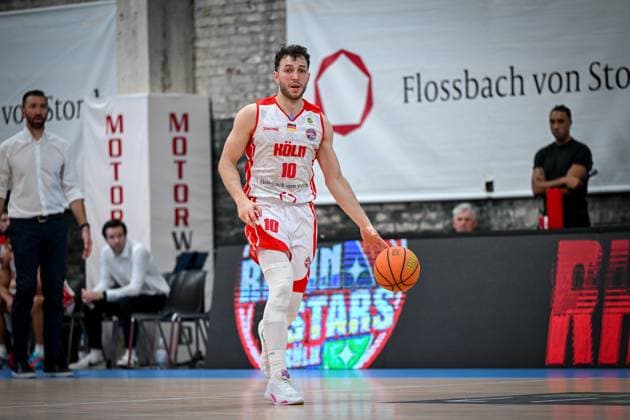 Barmer 2 Basketball Bundesliga ProA Rheinstars Köln vs SBB Baskets Wolmirstedt, 10 11 2025 Haris Hujic RheinStarsKöln 10 , Barmer 2 Basketball Bundesliga ProA Rheinstars Köln vs SBB Baskets Wolmirstedt on 10 11 2025 at Motorworld Köln in Cologne North Rhine-Westphalia Copyright: xBEAUTIFULxSPORTS Mueller-Laschetx