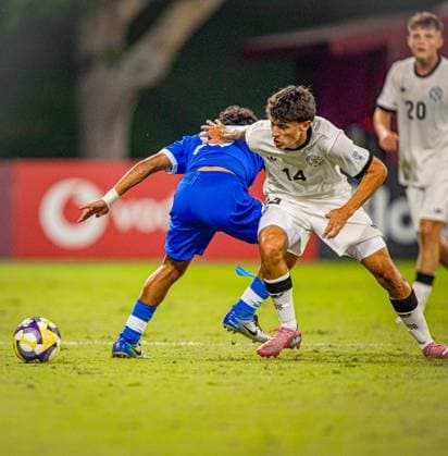 Soccer FIFA U17, U 17 World Cup Qatar 2025 El Salvador vs Germany Group G Match 61 Toni Langsteiner Germany, 14 Copyright: xRedhaxHosnixSegganix