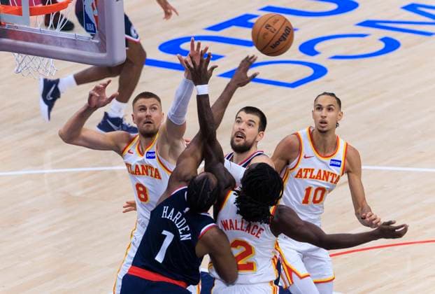 Basketball, NBA, Los Angeles Clippers - Atlanta Hawks