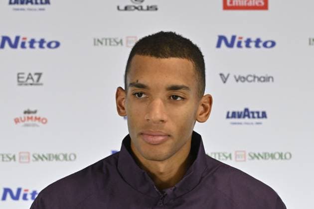 Netto ATP, Tennis Herren finals 2025 Turino - Tennis - Atp - Netto Atp finals 2025 Turino - 11 11 2025 - Felix Auger Aliassime - Canada Torino  Copyright: xChryslenexCaillaudx xPznewsx