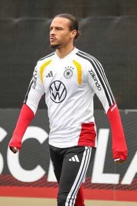 11 11 2025, xgox, Football German National Team Training emspor, v l Leroy Sane Germany, DFL DFB REGULATIONS PROHIBIT ANY USE OF PHOTOGRAPHS as IMAGE SEQUENCES and or QUASI VIDEO Wolfsburg