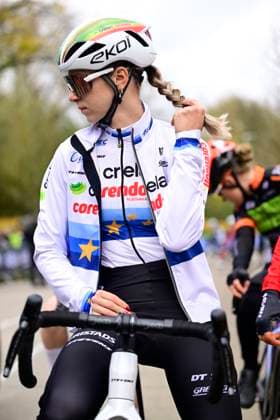 Telenet Superprestige 2025-2026 Niel NIEL, BELGIUM - NOVEMBER 11 : Van Der Heijden Inge (NED) of Crelan - Corendon during the 3rd leg of the Jaarmarktcross Telenet Superprestige 2025-2026 a cyclocross race for Women Elite on November 11, 2025 in Niel, Belgium, 11 11 2025 ( Niel Belgium  Copyright: xNicoxVereeckenx
