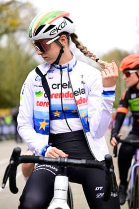 Telenet Superprestige 2025-2026 Niel NIEL, BELGIUM - NOVEMBER 11 : Van Der Heijden Inge (NED) of Crelan - Corendon during the 3rd leg of the Jaarmarktcross Telenet Superprestige 2025-2026 a cyclocross race for Women Elite on November 11, 2025 in Niel, Belgium, 11 11 2025 ( Niel Belgium  Copyright: xNicoxVereeckenx