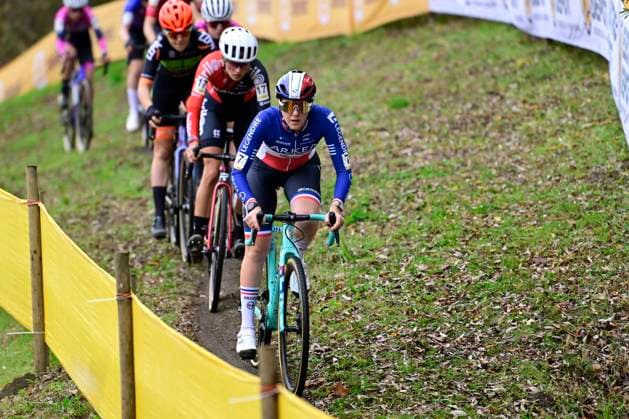 Telenet Superprestige 2025-2026 Niel NIEL, BELGIUM - NOVEMBER 11 : FOUQUENET AmandineArkéa - B&B Hotels Women during the 3rd leg of the Jaarmarktcross Telenet Superprestige 2025-2026 a cyclocross race for Women Elite on November 11, 2025 in Niel, Belgium, 11 11 2025 ( Niel Belgium  Copyright: xNicoxVereeckenx