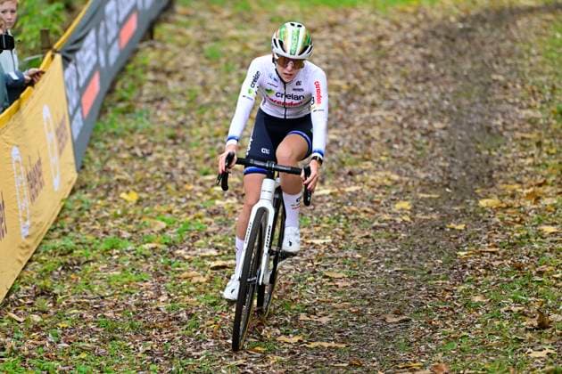 Telenet Superprestige 2025-2026 Niel NIEL, BELGIUM - NOVEMBER 11 : Van Der Heijden Inge (NED) of Crelan - Corendon during the 3rd leg of the Jaarmarktcross Telenet Superprestige 2025-2026 a cyclocross race for Women Elite on November 11, 2025 in Niel, Belgium, 11 11 2025 ( Niel Belgium  Copyright: xNicoxVereeckenx