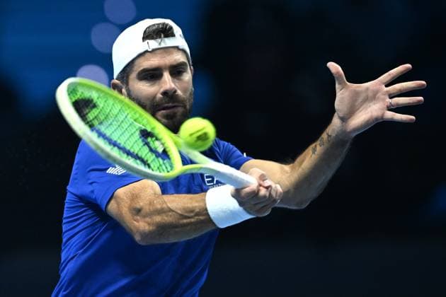 Db Torino 11 11 2025 - ATP, Tennis Herren Finals Daniele Buffa Image nella foto: Simone Bolelli 