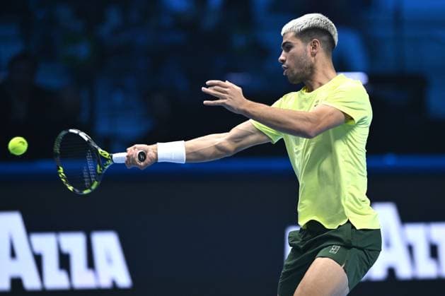 Db Torino 11 11 2025 - ATP, Tennis Herren Finals Daniele Buffa Image nella foto: Carlos Alcaraz 