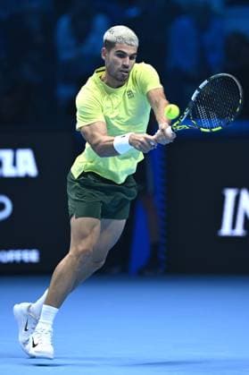 Db Torino 11 11 2025 - ATP, Tennis Herren Finals Daniele Buffa Image nella foto: Carlos Alcaraz 