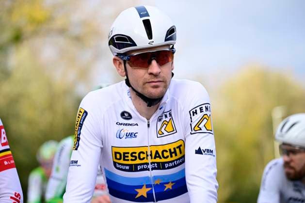 Telenet Superprestige 2025-2026 Niel NIEL, BELGIUM - NOVEMBER 11 : Aerts Toon (BEL) of Deschacht - Hens - Maes during the 3rd leg of the Jaarmarktcross Telenet Superprestige 2025-2026 a cyclocross race for Men Elite on November 11, 2025 in Niel, Belgium, 11 11 2025 ( Niel Belgium  Copyright: xNicoxVereeckenx