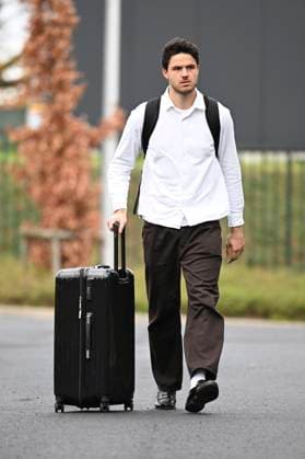 Kazakhstan v Belgium - FIFA World Cup, WM, Weltmeisterschaft, Fussball 2026 UEFA Qualifier - Media Activities 11 11 2025 TUBIZE, BELGIUM - NOVEMBER 11 : Lammens Senne goalkeeper of Belgium arrives at the training grounds of the Royal Belgian Football Association ahead of the FIFA World Cup 2026 European Qualifiers match between Kazakhstan and Belgium on November 11, 2025 in Tubize, Belgium, 11 11 2025 Tubize Belgium  Copyright: xVincentxKalutx