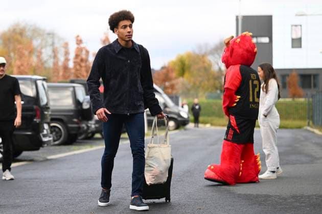 Kazakhstan v Belgium - FIFA World Cup, WM, Weltmeisterschaft, Fussball 2026 UEFA Qualifier - Media Activities 11 11 2025 TUBIZE, BELGIUM - NOVEMBER 11 : Witsel Axel midfielder of Belgium arrives at the training grounds of the Royal Belgian Football Association ahead of the FIFA World Cup 2026 European Qualifiers match between Kazakhstan and Belgium on November 11, 2025 in Tubize, Belgium, 11 11 2025 Tubize Belgium  Copyright: xVincentxKalutx