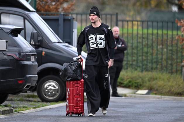Kazakhstan v Belgium - FIFA World Cup, WM, Weltmeisterschaft, Fussball 2026 UEFA Qualifier - Media Activities 11 11 2025 TUBIZE, BELGIUM - NOVEMBER 11 : Vandevoordt Maarten goalkeeper of Belgium arrives at the training grounds of the Royal Belgian Football Association ahead of the FIFA World Cup 2026 European Qualifiers match between Kazakhstan and Belgium on November 11, 2025 in Tubize, Belgium, 11 11 2025 Tubize Belgium  Copyright: xVincentxKalutx