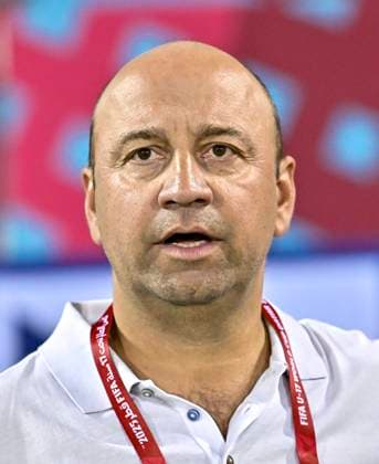 Czechia v USA : Group I - FIFA U-17 World Cup Qatar 2025 Pavel Drsek, Head Coach Of Czechia looks on prior to the FIFA U-17 World Cup Qatar 2025 Group I match between Czechia v USA in Doha, Qatar, on November 11, 2025. DOHA Qatar Copyright: xNOUSHADxTHEKKAYILx