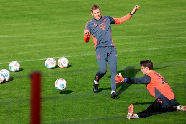 Football, 1st BL, FC Bayern Munich, Training