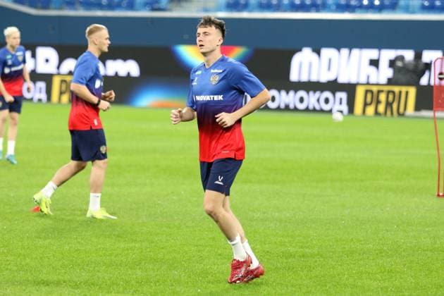 Football, Russia national team, Training