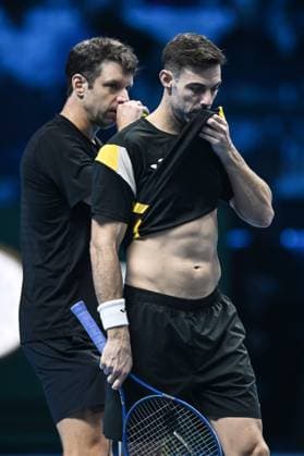 Db Torino 11 11 2025 - ATP, Tennis Herren Finals Daniele Buffa Image nella foto: Marcel Granollers-Horacio Zeballos 