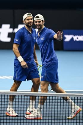 Db Torino 11 11 2025 - ATP, Tennis Herren Finals Daniele Buffa Image nella foto: Simone Bolelli-Andrea Vavassori 