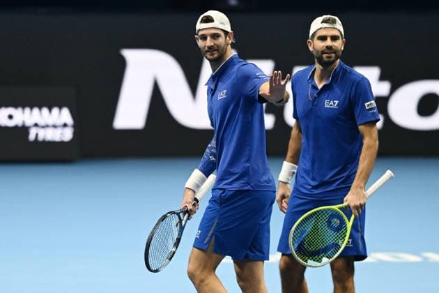 Db Torino 11 11 2025 - ATP, Tennis Herren Finals Daniele Buffa Image nella foto: Simone Bolelli-Andrea Vavassori 
