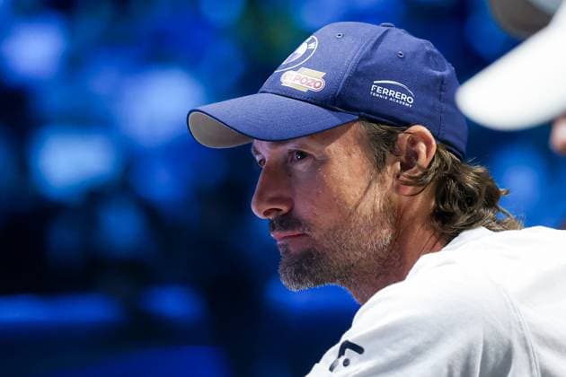 Juan Carlos Ferrero Donat, tennis coach of Carlos Alcaraz during Nitto ATP, Tennis Herren Finals 2025, International Tennis match in Turin, Italy, November 11 2025  Copyright: xRobertaxCorradin IPAxSportx xipa-agency.netx xx IPA_67832560 IPA_Agency_IPA67832560