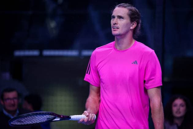 TENNIS - Internazionali di Tennis - Nitto ATP, Tennis Herren Finals 2025 Alexander Zverev (DE) in training during Nitto ATP Finals 2025, International Tennis match in Turin, Italy, November 11 2025 Turin Italy  Copyright: xIPAxSport ABACAx