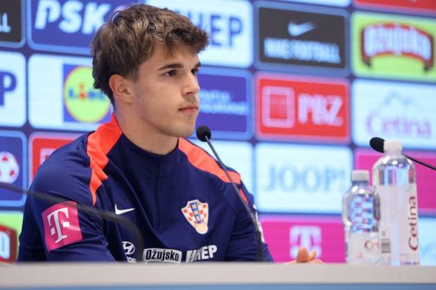 Football, World Cup qualifiers, Croatia national team, Press conference