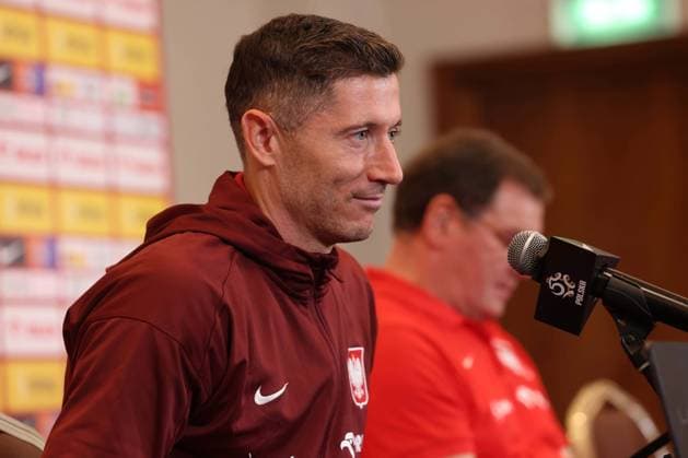 POLAND AND CZECH REPUBLIC OUT !!! Warszawa 11.11.2025 Konferencja prasowa reprezentacji Polski Polish football national team, Nationalteam press conference, PK, Pressekonferenz Robert Lewandowski Fot. Marcin Solarz FotoPyk NEWSPIX.PL --- newspix.pl 
