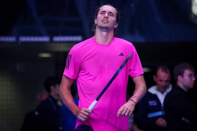 Alexander Zverev (DE) in training during Nitto ATP, Tennis Herren Finals 2025, International Tennis match in Turin, Italy, November 11 2025  Copyright: xRobertaxCorradin IPAxSportx xipa-agency.netx xx IPA_67832545 IPA_Agency_IPA67832545