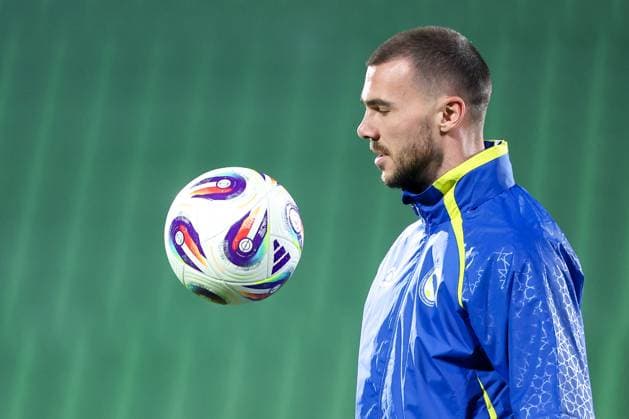 Bosnia and Herzegovina training session: FIFA World Cup, WM, Weltmeisterschaft, Fussball 2026 Qualifiers Nihad Mujakic of Bosnia and Herzegovina during the training session at Kosevo Stadium in Sarajevo, Bosnia and Herzegovina, on November 11, 2025.  ArminxDurgut PIXSELL
