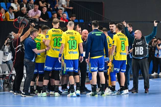 EHF European League - Group Stage: AHC Potaissa Turda vs. SG Flensburg-Handewitt Group Stage of the EHF European League: AHC Potaissa Turda vs. SG Flensburg-Handewitt, disputed in Turda Arena, Turda, 11th of November 2025 Copyright: xAncaxTepeix