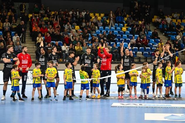 EHF European League - Group Stage: AHC Potaissa Turda vs. SG Flensburg-Handewitt Group Stage of the EHF European League: AHC Potaissa Turda vs. SG Flensburg-Handewitt, disputed in Turda Arena, Turda, 11th of November 2025 Copyright: xAncaxTepeix