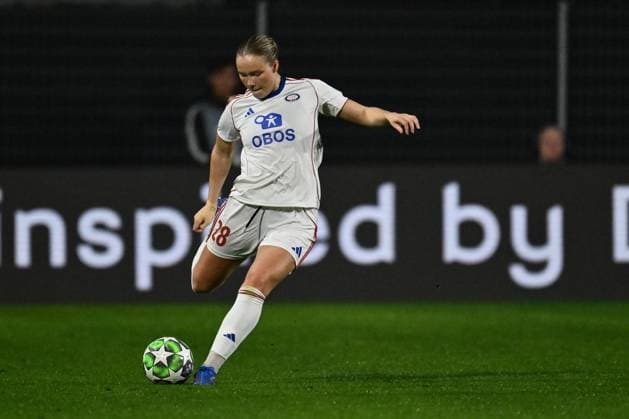 CALCIO - Champions League Women - AS Roma vs Valerenga Fotball Damer Arna Eiriksdottir of Valerenga Fotball Damer is in action during the Women s Champions League Matchday 3 between A.S. Roma and Valerenga Fotball Damer at the Tre Fontane Stadium on November 11, 2025 in Rome, Italy. Rome Italy  Copyright: xIPAxSport ABACAx