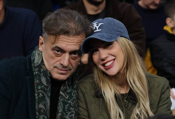 Partizan v Monaco, Euroleague, season 2025 2026, round 10 Belgrade, Serbia. 11th Nov, 2025. Sergej Trifunovic and Isidora Trifunovic during Euroleague basketball match between Partizan and AS Monaco on November 11. 2025. in Belgrade, Serbia. Belgrade Serbia Copyright: xPedjaxMilosavljevic STARSPORTx