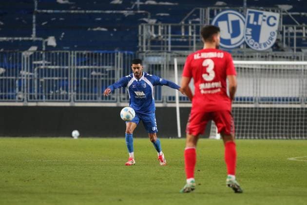 11 11 2025 Soccer Men 2025 2026 Regionalliga Nordost 15 Matchday 1 FC Magdeburg II U23 FC Hertha 03 Zehlendorf Avnet Arena Magdeburg Magdeburg Saxony Anhalt Germany