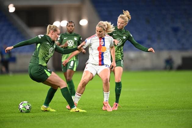 Football, Women, CL, OL Lyonnes - VfL Wolfsburg