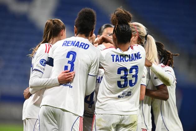 Football : Lyonnes v Wolfsburg - UEFA Women s champions league Ada HEGERBERG of Lyon scoring goal during the UEFA Womens champions league match between OL Lyonnes and Wolfsburg at Groupama Stadium Decines Charpieu Lyon France on November 11, 2025  Copyright: xALLILI_MOURADx