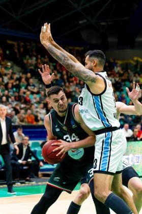 2025.11.11, WROCLAW, KOSZYKOWKA MEZCZYZN SEZON 2025 2026 BKT EUROCUP -- BASKETBALL EUROCUP SEASON 2025 2026 WKS Slask Wroclaw - Veolia Towers Hamburg N Z STEFAN DJORDJEVIC BREUNIG MARTIN FOT. KRYSTYNA PACZKOWSKA NEWSPIX.PL NEWSPIX.PL --- newspix.pl 