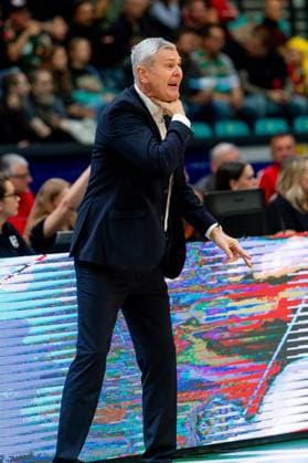 2025.11.11, WROCLAW, KOSZYKOWKA MEZCZYZN SEZON 2025 2026 BKT EUROCUP -- BASKETBALL EUROCUP SEASON 2025 2026 WKS Slask Wroclaw - Veolia Towers Hamburg N Z AINARS BAGATSKIS trener Slask FOT. KRYSTYNA PACZKOWSKA NEWSPIX.PL NEWSPIX.PL --- newspix.pl 