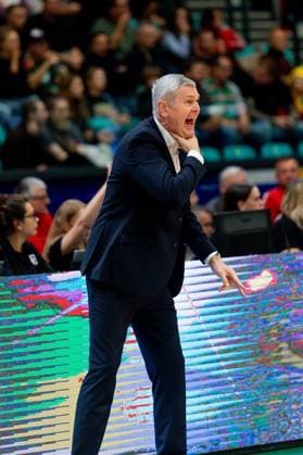 2025.11.11, WROCLAW, KOSZYKOWKA MEZCZYZN SEZON 2025 2026 BKT EUROCUP -- BASKETBALL EUROCUP SEASON 2025 2026 WKS Slask Wroclaw - Veolia Towers Hamburg N Z AINARS BAGATSKIS trener Slask FOT. KRYSTYNA PACZKOWSKA NEWSPIX.PL NEWSPIX.PL --- newspix.pl 