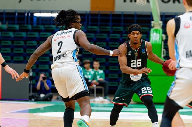 2025.11.11, WROCLAW, KOSZYKOWKA MEZCZYZN SEZON 2025 2026 BKT EUROCUP -- BASKETBALL EUROCUP SEASON 2025 2026 WKS Slask Wroclaw - Veolia Towers Hamburg N Z THORPE LEONARD KADRE GRAY FOT. KRYSTYNA PACZKOWSKA NEWSPIX.PL NEWSPIX.PL --- newspix.pl 